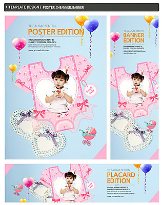 PSD 외국인 템플릿 배너 배너템플릿 여자 가로배너 ZIP 포스터 세로배너 한명 이벤트 상반신 앞모습 세트 고깔모자 현수막 하트 아기 유모차 하트풍선 유아복 토끼인형 돌잔치 첫돌 레이스천 모양 모자_잡화 1 옷 인형 뷰포인트 사람 인종 가로 세로 아기용품 돌_생일 직물 토끼 풍선 파일형식