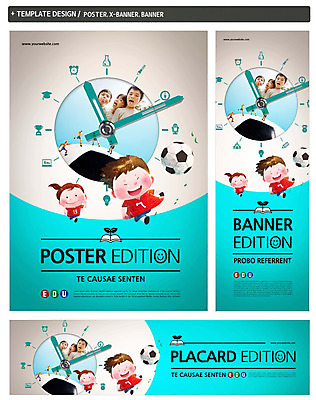PSD 외국인 템플릿 배너 배너템플릿 여자 남자 가로배너 ZIP 포스터 세로배너 어린이 스포츠 시계 축구공 여러명 세트 축구 현수막 시간표 다수 공 축구용품 사람 인종 가로 세로 구기 계획 파일형식