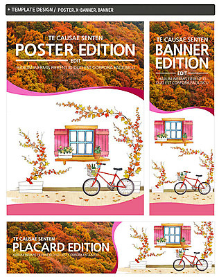 PSD 템플릿 배너 배너템플릿 가로배너 ZIP 포스터 세로배너 화분 단풍 한대 창문 단풍나무 사람없음 세트 자전거 가을 현수막 덩굴 가을여행 나무 식물 1 계절 여행 잎 가로 세로 바이크 파일형식 가을_계절