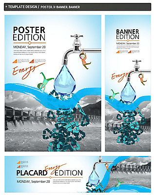 PSD 템플릿 배너 배너템플릿 가로배너 ZIP 포스터 세로배너 사람 두명 세트 재활용 에너지 현수막 물방울 절약 댐 수도꼭지 물절약 공공시설 컨셉 가로 세로 친환경 파일형식