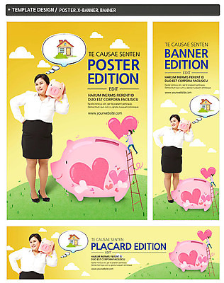 전신 PSD 템플릿 배너 배너템플릿 여자 가로배너 ZIP 포스터 세로배너 사다리 서기 성인 두명 앞모습 30대 세트 꿈 저축 한국인 돼지저금통 현수막 하트 내집마련 금융의날 모양 뷰포인트 모션 부동산 사람 동양인 가로 세로 장년 금융 저금통 도구 파일형식 법정기념일