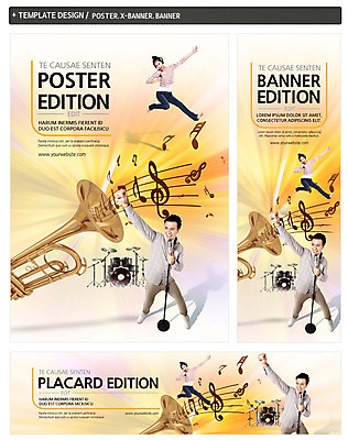 전신 PSD 서양인 외국인 템플릿 배너 배너템플릿 여자 남자 가로배너 ZIP 포스터 세로배너 음악 음표 노래 문화예술 성인 두명 세트 현수막 스탠드마이크 마이크 드럼 트럼펫 기호 음향기기 타악기 사람 인종 가로 세로 금관악기 파일형식