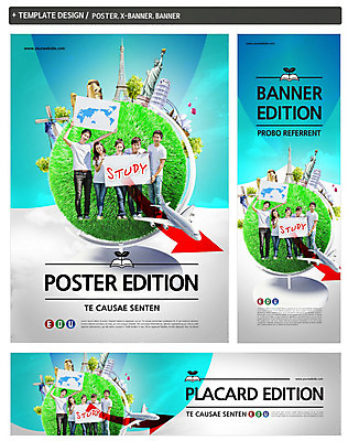 전신 PSD 템플릿 배너 배너템플릿 여자 남자 가로배너 ZIP 포스터 세로배너 대학생 비행기 서기 잔디 여러명 20대 성인 앞모습 세트 지구본 한국인 현수막 대학교육 어학연수 워킹홀리데이 식물 학생 교육 뷰포인트 다수 항공교통 모션 대중교통 사람 동양인 청년 가로 세로 유학 제도 파일형식
