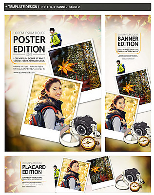 PSD 템플릿 배너 배너템플릿 여자 남자 가로배너 ZIP 포스터 세로배너 단풍 낙엽 배낭 상반신 20대 성인 두명 30대 세트 한국인 가을 현수막 나침반 배낭여행 가을여행 DSLR 계절 여행 잎 가방 사람 동양인 청년 가로 세로 장년 카메라 파일형식 가을_계절