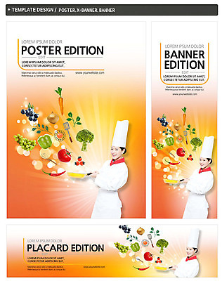 PSD 템플릿 배너 배너템플릿 여자 가로배너 ZIP 포스터 세로배너 음식 채소 과일 식재료 한명 상반신 20대 성인 옆모습 세트 요리사 한국인 현수막 프라이팬 직업 1 뷰포인트 주방용품 사람 동양인 청년 가로 세로 파일형식