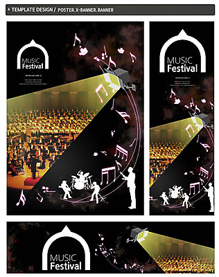 PSD 템플릿 배너 배너템플릿 가로배너 실루엣 ZIP 포스터 세로배너 음악 음표 문화예술 사람 여러명 세트 현수막 밴드 지휘자 스포트라이트 합창 오케스트라 합창단 기호 다수 노래 촬영기법 가로 세로 음악가 악단 그룹 파일형식