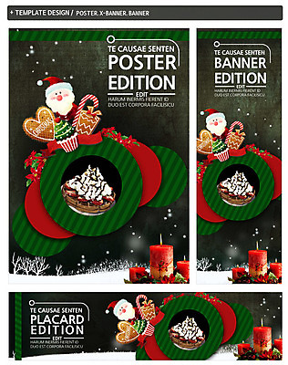 PSD 템플릿 배너 배너템플릿 할아버지 남자 가로배너 ZIP 포스터 세로배너 겨울 초 촛불 한명 이벤트 세트 산타클로스 쿠키 현수막 눈 와플 자연요소 1 계절 노년 크리스마스 날씨 디저트 사람 가로 세로 파일형식