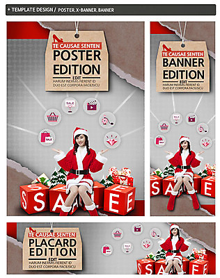 PSD 템플릿 배너 배너템플릿 여자 가로배너 ZIP 포스터 세로배너 크리스마스 산타옷 한명 앉기 20대 성인 앞모습 쇼핑 세트 꼬리표 세일 한국인 현수막 1 옷 기념일 뷰포인트 모션 사람 동양인 청년 가로 세로 라벨 파일형식