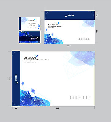 템플릿 문양 선 무늬 명함 서류봉투 사람없음 파란색 세트 패키지 기하학 봉투템플릿 우편봉투 비즈디자인 이미지템플릿 AI파일 컬러 봉투 우편물 파일형식 벡터