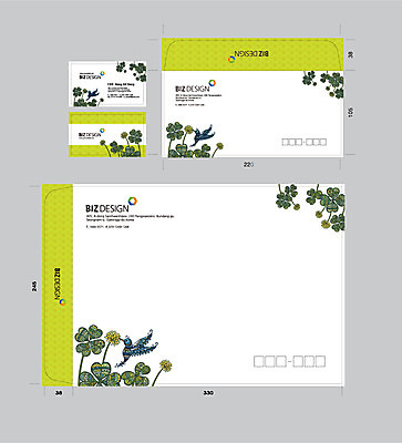 템플릿 명함 조류 서류봉투 편지봉투 사람없음 연두색 세트 네잎클로버 민들레 패키지 봉투템플릿 우편봉투 비즈디자인 이미지템플릿 AI파일 식물 동물 꽃 봉투 초록색 클로버 편지 우편물 파일형식 벡터