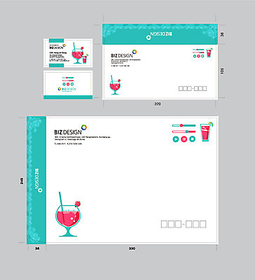 템플릿 하늘색 명함 딸기 서류봉투 편지봉투 사람없음 세트 과일주스 패키지 봉투템플릿 우편봉투 비즈디자인 이미지템플릿 AI파일 과일 봉투 파란색 주스 편지 우편물 파일형식 벡터