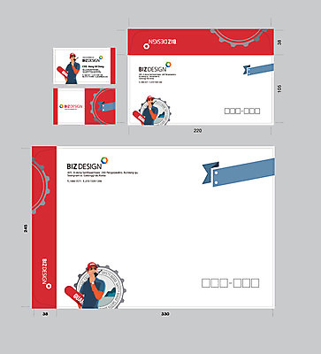 템플릿 남자 명함 서류봉투 편지봉투 한명 상반신 성인 앞모습 빨간색 세트 패키지 봉투템플릿 우편봉투 해상안전요원 비즈디자인 이미지템플릿 AI파일 1 뷰포인트 컬러 봉투 사람 편지 우편물 안전요원 파일형식 벡터