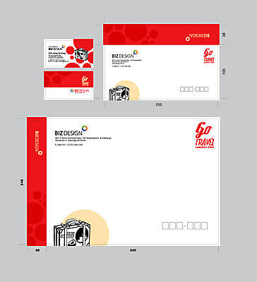 템플릿 여행 명함 서류봉투 편지봉투 사람없음 빨간색 세트 여행가방 패키지 봉투템플릿 우편봉투 비즈디자인 이미지템플릿 AI파일 컬러 가방 봉투 편지 우편물 파일형식 벡터