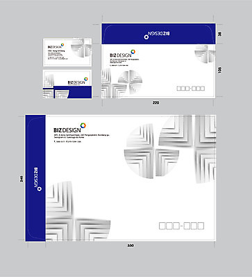 템플릿 문양 무늬 명함 서류봉투 편지봉투 사람없음 파란색 세트 패키지 봉투템플릿 우편봉투 비즈디자인 이미지템플릿 AI파일 컬러 봉투 편지 우편물 파일형식 벡터