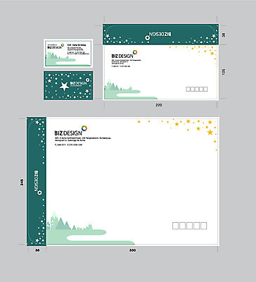 나무 템플릿 별 명함 서류봉투 편지봉투 산 사람없음 초록색 세트 패키지 봉투템플릿 우편봉투 비즈디자인 이미지템플릿 AI파일 자연요소 식물 컬러 봉투 편지 우편물 파일형식 벡터