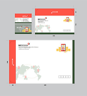 템플릿 세계지도 지도 명함 서류봉투 편지봉투 사람없음 초록색 금융 스마트폰 세트 주황색 패키지 봉투템플릿 우편봉투 비즈디자인 이미지템플릿 AI파일 컬러 봉투 경제 핸드폰 스마트기기 세계 편지 우편물 파일형식 벡터