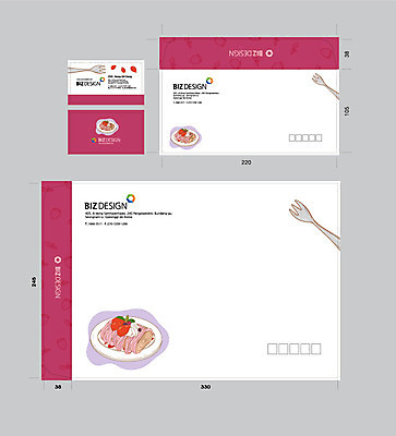 템플릿 포크 명함 딸기 서류봉투 편지봉투 사람없음 세트 자주색 패키지 롤케이크 봉투템플릿 우편봉투 비즈디자인 봉투디자인 이미지템플릿 AI파일 식기 컬러 과일 봉투 케이크 편지 우편물 파일형식 벡터