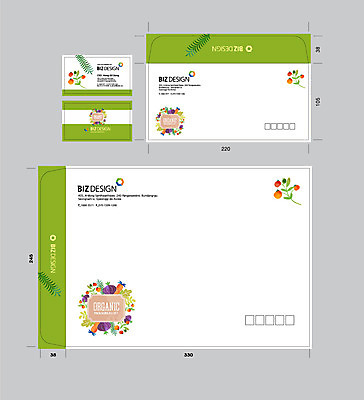 템플릿 채소 명함 서류봉투 편지봉투 사람없음 연두색 세트 컬러풀 패키지 봉투템플릿 우편봉투 비즈디자인 봉투디자인 이미지템플릿 AI파일 컬러 봉투 초록색 편지 우편물 파일형식 벡터