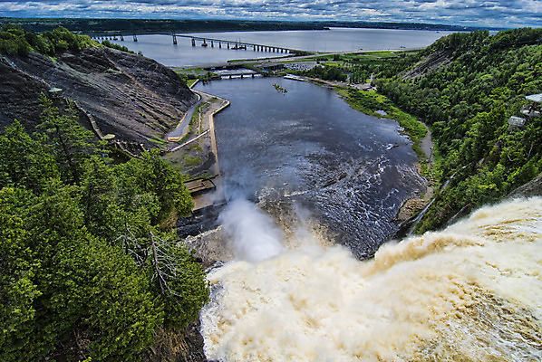 포토 JPG 해외이미지 나무 여행 캐나다 자연 하늘 풍경 사람없음 강 계단 폭포 가을 시골 해외202004 해외포토 식물 계절 북아메리카 생태계 파일형식 이미지허브