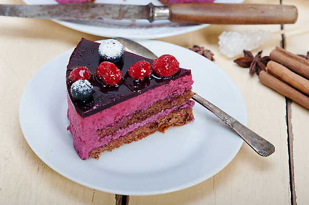 포토 JPG 해외이미지 접시 디저트 사람없음 케이크 숟가락 달콤 블루베리 산딸기 해외202004 해외포토 식기 음식 과일 수저 맛 파일형식 이미지허브