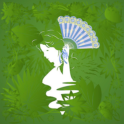 포토 JPG 해외이미지 꽃 실루엣 백그라운드 잎 꽃무늬 일러스트 추상 사람없음 초록색 수확 흰색 부채 해외202004 해외포토 식물 컬러 무늬 농업 촬영기법 파일형식 이미지허브