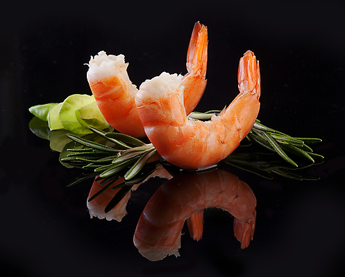 포토 JPG 해외이미지 클리핑패스 음식 새우 갑각류 사람없음 빨간색 초록색 검은색 거울 신선 상추 해산물 로즈메리 고립 삶기 해외202004 해외포토 동물 컬러 채소 허브 파일형식 이미지허브