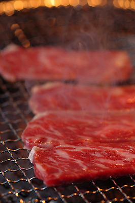 포토 JPG 식재료 불 생고기 육류 근접촬영 사람없음 아웃포커스 소고기 연기 그릴 구이 석쇠구이 국내포토 자연요소 음식 뷰포인트 주방용품 촬영기법 파일형식