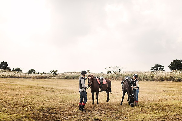포토 JPG 주간 전신 커플 여자 남자 커플라이프 휴식 서기 20대 성인 야외 두명 옆모습 제주도 한국인 가을 말_동물 체험 승마 즐거움 성인만 성읍랜드 국내포토 자연요소 라이프스타일 계절 감정 스포츠 뷰포인트 컨셉 포유류 관계 모션 한국 사람 동양인 청년 파일형식