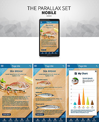 PSD 템플릿 음식 웹템플릿 모바일 도마 어류 사람없음 레몬 모바일템플릿 모바일웹 시차스크롤 반응형 패럴렉스 이미지템플릿 과일 주방용품 수중동물 파일형식
