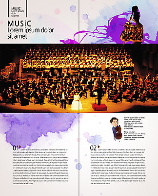 PSD 템플릿 편집 표지디자인 북디자인 출판디자인 남자 내지 음악 리플렛 2단접지 북커버 사람 동양인 팜플렛 여러명 성인 얼룩 첼로 오케스트라 이미지템플릿 다수 문화예술 인종 악단 파일형식 찰현악기