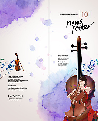 PSD 템플릿 편집 표지디자인 북디자인 출판디자인 여자 표지 음악 리플렛 연주 2단접지 북커버 음표 한명 팜플렛 얼룩 첼로 첼리스트 이미지템플릿 1 기호 문화예술 사람 연주자 파일형식 찰현악기