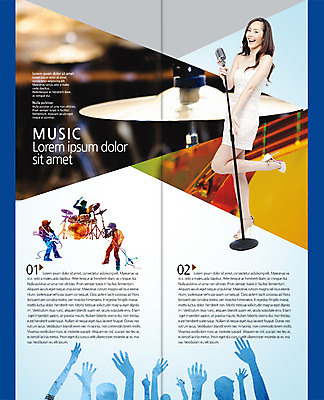 전신 PSD 서양인 템플릿 편집 표지디자인 북디자인 출판디자인 원피스 여자 실루엣 내지 음악 리플렛 2단접지 북커버 노래 서기 팜플렛 여러명 20대 성인 밴드 군중 스탠드마이크 심벌즈 이미지템플릿 외국인 옷 다수 모션 문화예술 타악기 촬영기법 사람 청년 마이크 파일형식