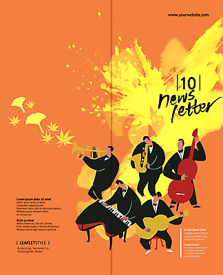 PSD 템플릿 편집 표지디자인 북디자인 출판디자인 표지 남자 악기 음악 리플렛 단풍 연주 2단접지 북커버 정장 턱시도 팜플렛 여러명 성인 노란색 주황색 가을 얼룩 은행잎 오케스트라 이미지템플릿 옷 계절 컬러 다수 잎 문화예술 사람 악단 파일형식