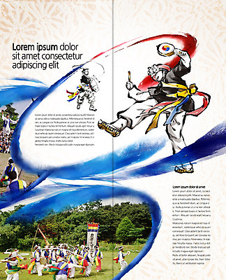 PSD 템플릿 편집 한국문화 한국전통 표지디자인 북디자인 출판디자인 내지 음악 리플렛 2단접지 북커버 국악 사람 팜플렛 여러명 성인 사물놀이 북 소고 이미지템플릿 동양문화 전통 다수 문화예술 타악기 한국 국악기 전통놀이 전통공연 파일형식