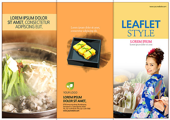 PSD 템플릿 편집 표지디자인 북디자인 출판디자인 여자 표지 리플렛 북커버 3단접지 한명 팜플렛 성인 일본인 전골 유카타 일본음식 이미지템플릿 외국인 1 음식 사람 동양인 일본전통의상 파일형식