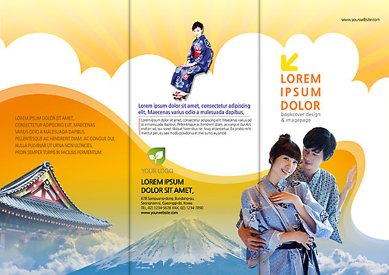 PSD 템플릿 편집 표지디자인 북디자인 커플 출판디자인 여자 표지 남자 리플렛 고건축 일본문화 북커버 3단접지 산 팜플렛 20대 성인 세명 한국인 기모노 일본건축 이미지템플릿 동양문화 건축물 외국문화 관계 사람 동양인 청년 일본 동양건축 일본전통의상 파일형식