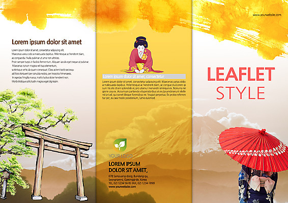PSD 템플릿 편집 표지디자인 북디자인 출판디자인 여자 표지 리플렛 일본문화 북커버 3단접지 산 팜플렛 성인 두명 기모노 토리이 일본우산 이미지템플릿 동양문화 외국문화 우산 사람 일본 일본전통의상 신사_건축물 파일형식