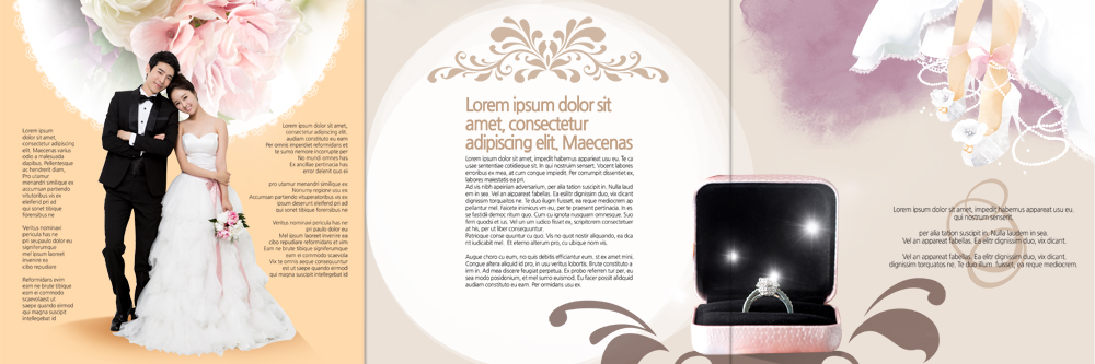 PSD 템플릿 편집 표지디자인 북디자인 커플 출판디자인 여자 남자 내지 신부 리플렛 웨딩드레스 신랑 북커버 3단접지 신혼부부 발 정장 턱시도 팜플렛 20대 성인 신체부위 세명 한국인 결혼반지 반지케이스 웨딩슈즈 이미지템플릿 부부 드레스 옷 결혼 신발 관계 사람 동양인 청년 반지 보관함 신혼 결혼소품 파일형식