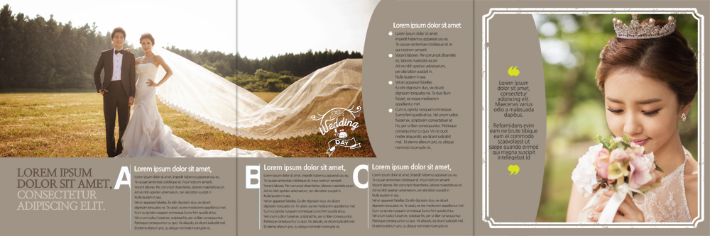 PSD 템플릿 편집 표지디자인 북디자인 커플 출판디자인 여자 남자 내지 신부 리플렛 부케 웨딩드레스 신랑 북커버 3단접지 신혼부부 정장 턱시도 팜플렛 초원 성인 세명 30대 한국인 티아라 이미지템플릿 부부 드레스 옷 꽃다발 결혼 관계 왕관 사람 동양인 장년 신혼 파일형식