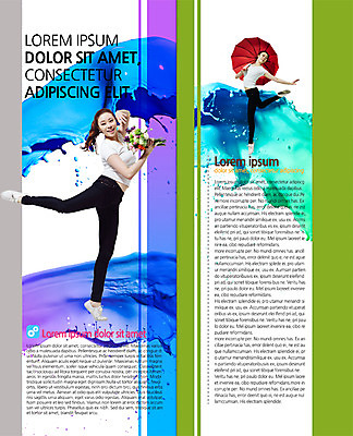 전신 PSD 템플릿 편집 표지디자인 북디자인 출판디자인 여자 내지 리플렛 부케 포즈 2단접지 북커버 우산 서기 팜플렛 20대 성인 두명 펼침 한국인 춤 액체표현 튀는물 이미지템플릿 꽃다발 모션 문화예술 순간포착 사람 동양인 청년 액체 스플래쉬 파일형식