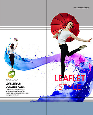전신 PSD 템플릿 편집 표지디자인 북디자인 출판디자인 여자 표지 리플렛 부케 포즈 2단접지 북커버 우산 서기 팜플렛 20대 성인 두명 펼침 한국인 춤 액체표현 튀는물 이미지템플릿 꽃다발 모션 문화예술 순간포착 사람 동양인 청년 액체 스플래쉬 파일형식