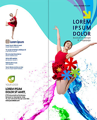 전신 PSD 템플릿 편집 표지디자인 북디자인 출판디자인 원피스 여자 표지 리플렛 포즈 2단접지 북커버 팜플렛 20대 성인 두명 선물상자 점프 한국인 춤 액체표현 튀는물 이미지템플릿 옷 모션 문화예술 순간포착 선물 사람 동양인 청년 상자 액체 스플래쉬 파일형식