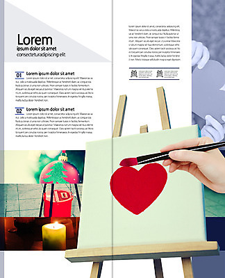 PSD 템플릿 편집 표지디자인 북디자인 손 출판디자인 내지 리플렛 크리스마스 2단접지 북커버 초 촛불 팜플렛 두명 신체부위 장식볼 하트 붓 이젤 그림 구세군 구세군냄비 이미지템플릿 모양 기념일 사람 장식 미술도구 파일형식