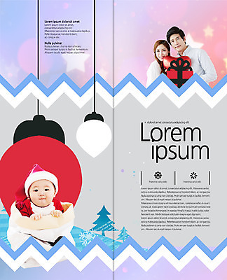 PSD 템플릿 편집 표지디자인 북디자인 출판디자인 여자 남자 별 내지 리플렛 크리스마스 2단접지 북커버 산타옷 조명 팜플렛 성인 장식 세명 30대 선물상자 한국인 아기 이미지템플릿 자연요소 옷 기념일 선물 사람 동양인 장년 상자 파일형식