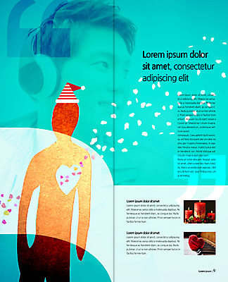 PSD 템플릿 편집 표지디자인 북디자인 출판디자인 남자 꽃잎 내지 리플렛 크리스마스 2단접지 북커버 초 산타모자 사람모양 한명 팜플렛 20대 성인 헤드폰 음악감상 한국인 하트 털실 이미지템플릿 모양 모자_잡화 1 기념일 꽃 음향기기 사람 동양인 청년 감상 실 파일형식