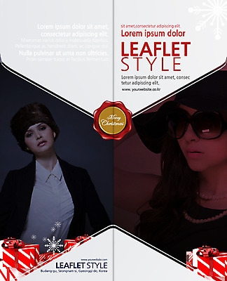 PSD 서양인 백인 템플릿 편집 표지디자인 북디자인 출판디자인 여자 표지 리플렛 겨울 2단접지 북커버 눈꽃 팜플렛 20대 성인 두명 선물상자 쇼핑 씰링왁스 이미지템플릿 외국인 계절 눈_날씨 선물 사람 청년 상자 파일형식