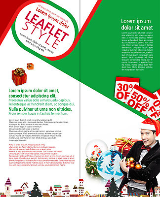 PSD 서양인 템플릿 편집 표지디자인 북디자인 출판디자인 남자 내지 리플렛 크리스마스 2단접지 북커버 산타모자 안기 한명 팜플렛 성인 선물상자 쇼핑 산타클로스 세일 마을 장식볼 이미지템플릿 외국인 모자_잡화 1 기념일 모션 선물 사람 장식 상자 파일형식