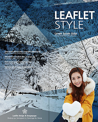 PSD 나무 템플릿 편집 표지디자인 북디자인 출판디자인 여자 표지 리플렛 겨울 2단접지 북커버 한명 팜플렛 20대 성인 설원 한국인 하트 눈 겨울여행 앙상함 이미지템플릿 모양 식물 1 계절 여행 사람 동양인 청년 파일형식