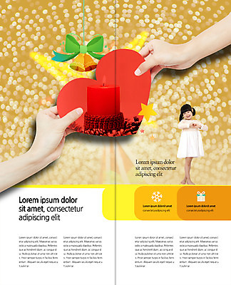 PSD 템플릿 편집 표지디자인 북디자인 손 출판디자인 여자 리본 내지 어린이 리플렛 2단접지 북커버 초 촛불 동양인 팜플렛 신체부위 세명 종 하트 보케 손하트 이미지템플릿 모양 사람 인종 손짓 파일형식