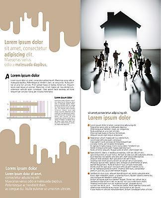 PSD 템플릿 편집 표지디자인 북디자인 출판디자인 내지 리플렛 2단접지 북커버 부동산 팜플렛 사람없음 피규어 집모양 이미지템플릿 모양 미니어처 재산 파일형식